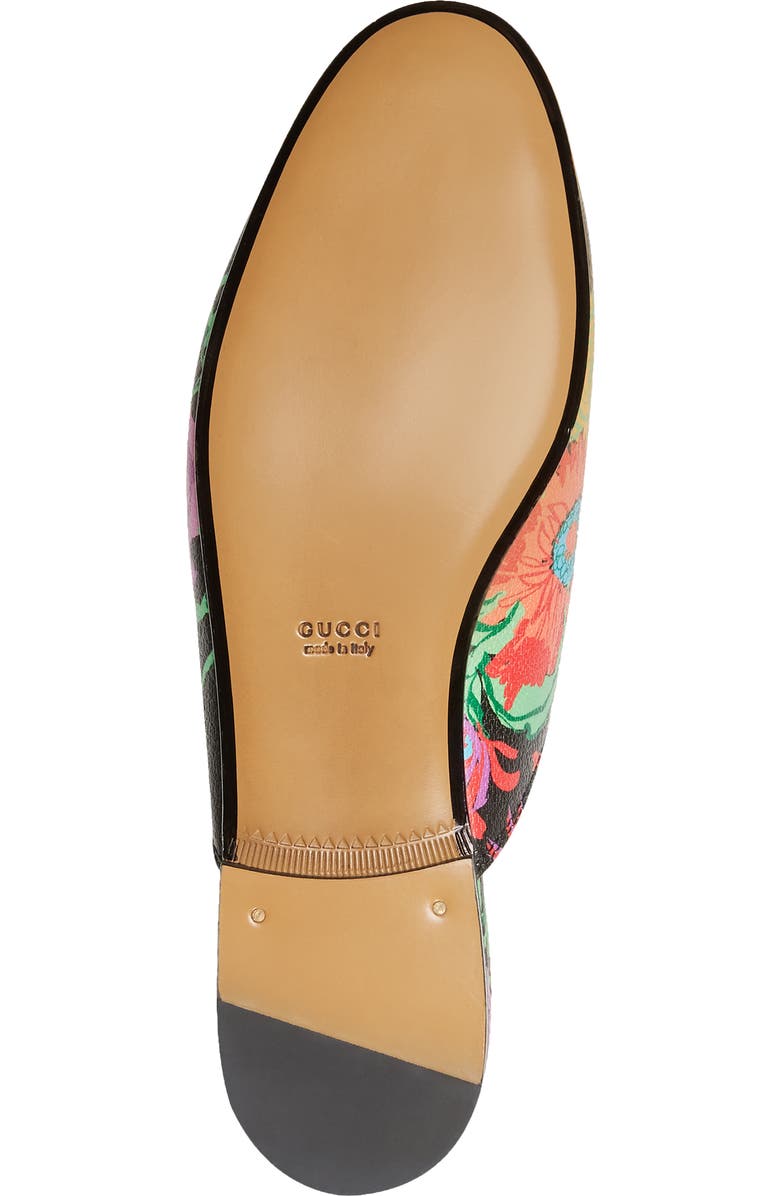 Gucci x Ken Scott Princetown Floral Print Loafer Mule, Alternate, color,