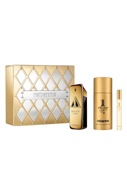Rabanne 1 Million Elixir Parfum Intense Cologne Set $215 Value In No Color