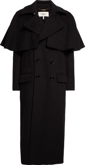 コート Chloe Double-breasted wool coat Chloé - Double-breasted wool coat Beige - The Corner