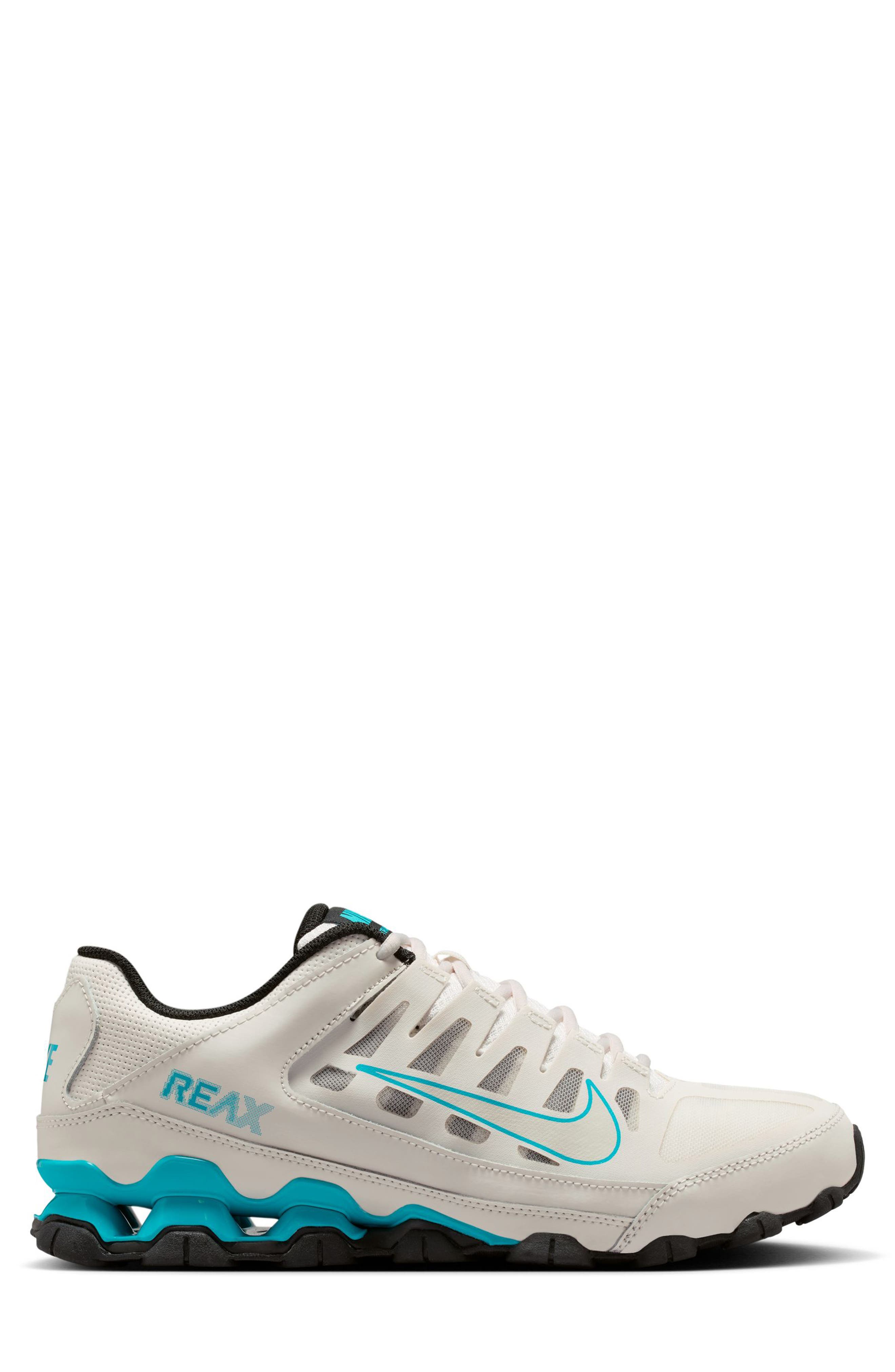 Reax 8 Training Mesh Sneaker, Alternate, color, PHANTOM/ DARK TURQUOISE