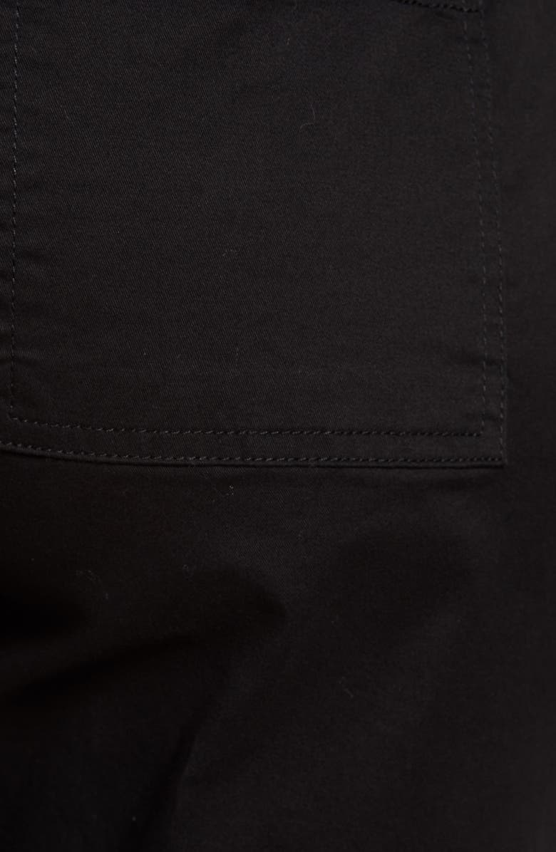 Angel Maternity Knee Length Maternity Shorts, Alternate, color, Black