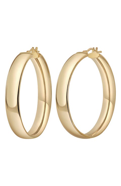 14K Gold Hoop Earrings (Nordstrom Exclusive)