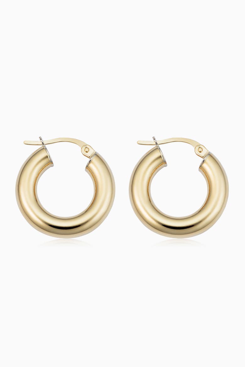 18K Gold Everything Bold Midi Hoops, Alternate, color, Yellow Gold