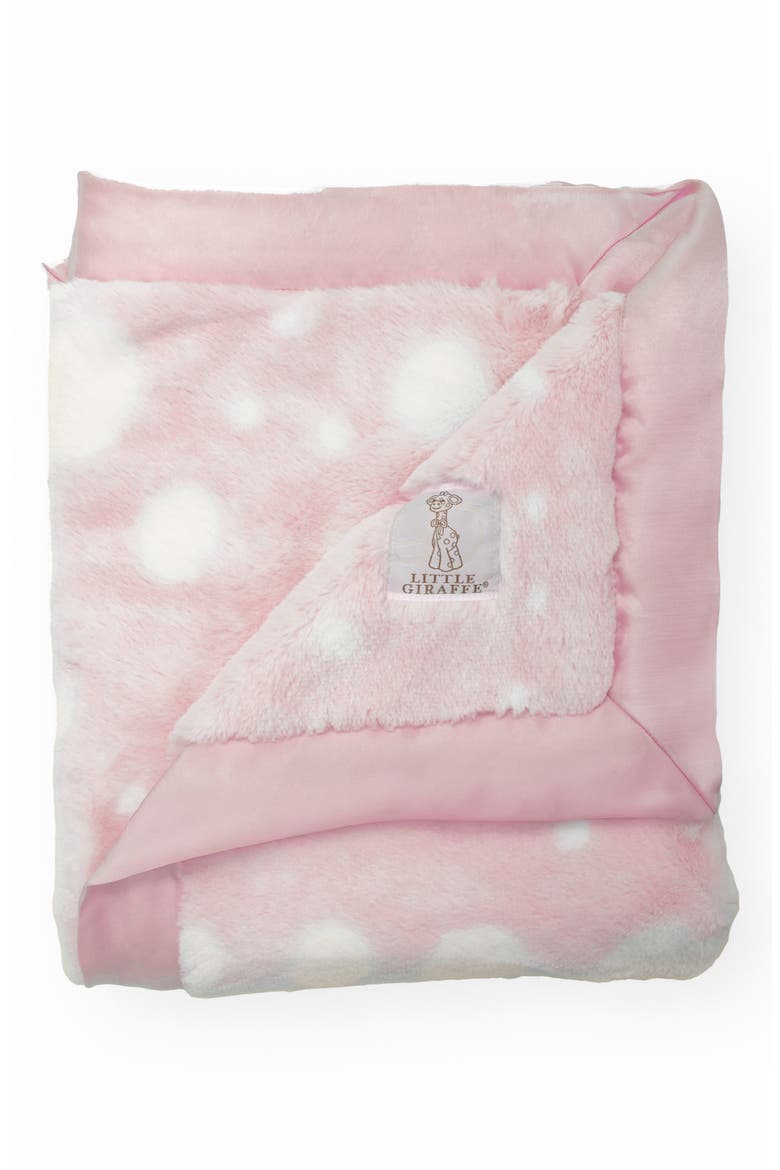 Luxe Urchin Blanket, Main, color, DUSTY PINK