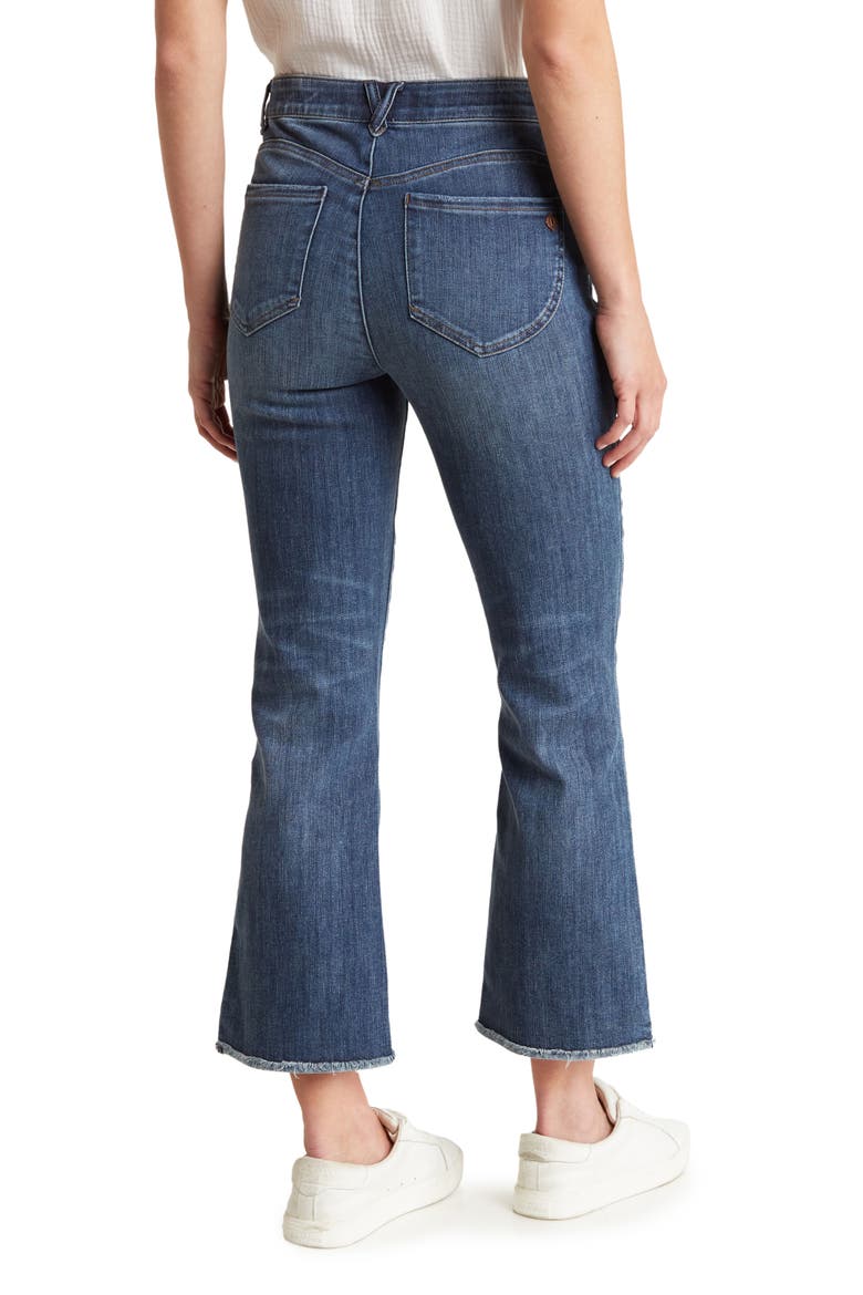 AB Tech High Waist Crop Jeans, Alternate, color, INDIGO ARTISANAL