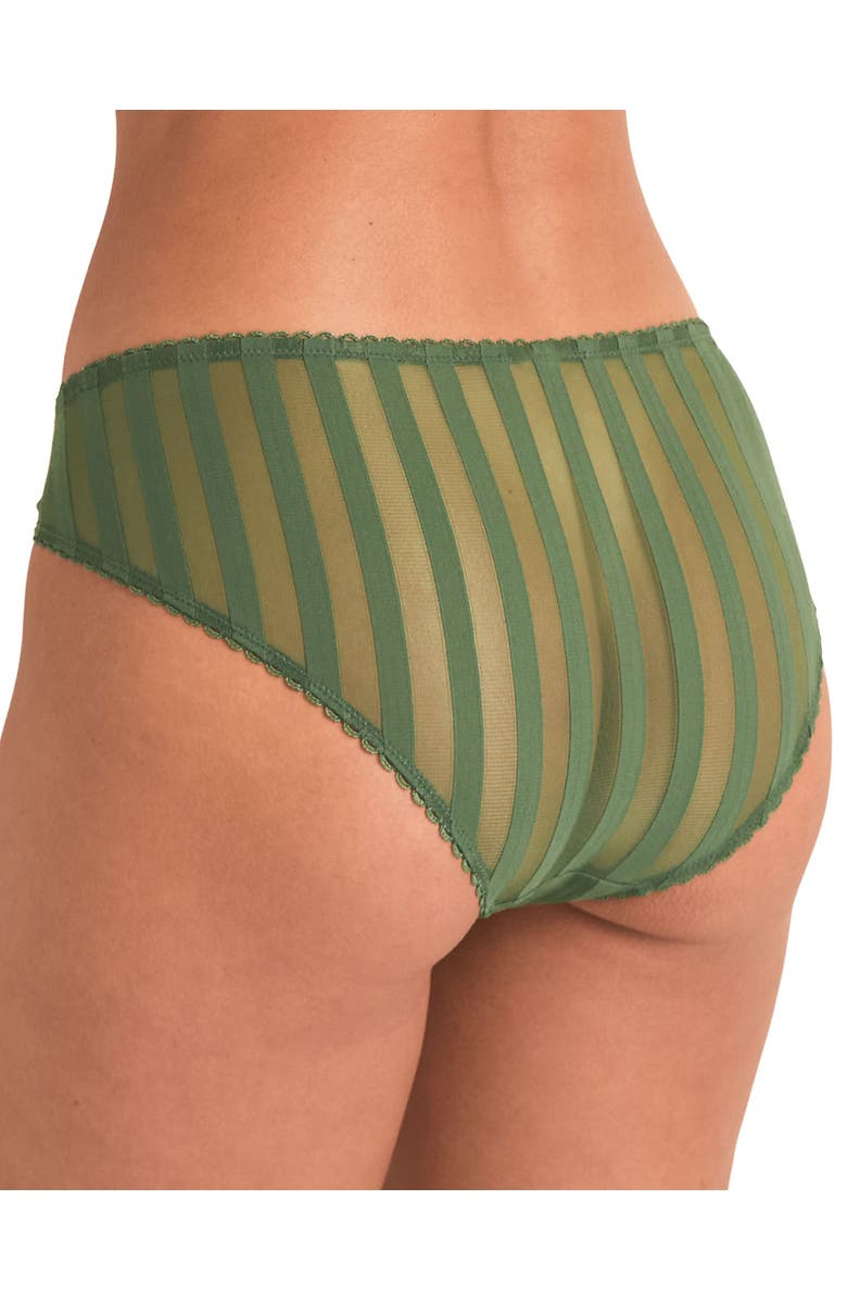 Adore Me Ninamarie Bikini Panties, Alternate, color, Dark Green