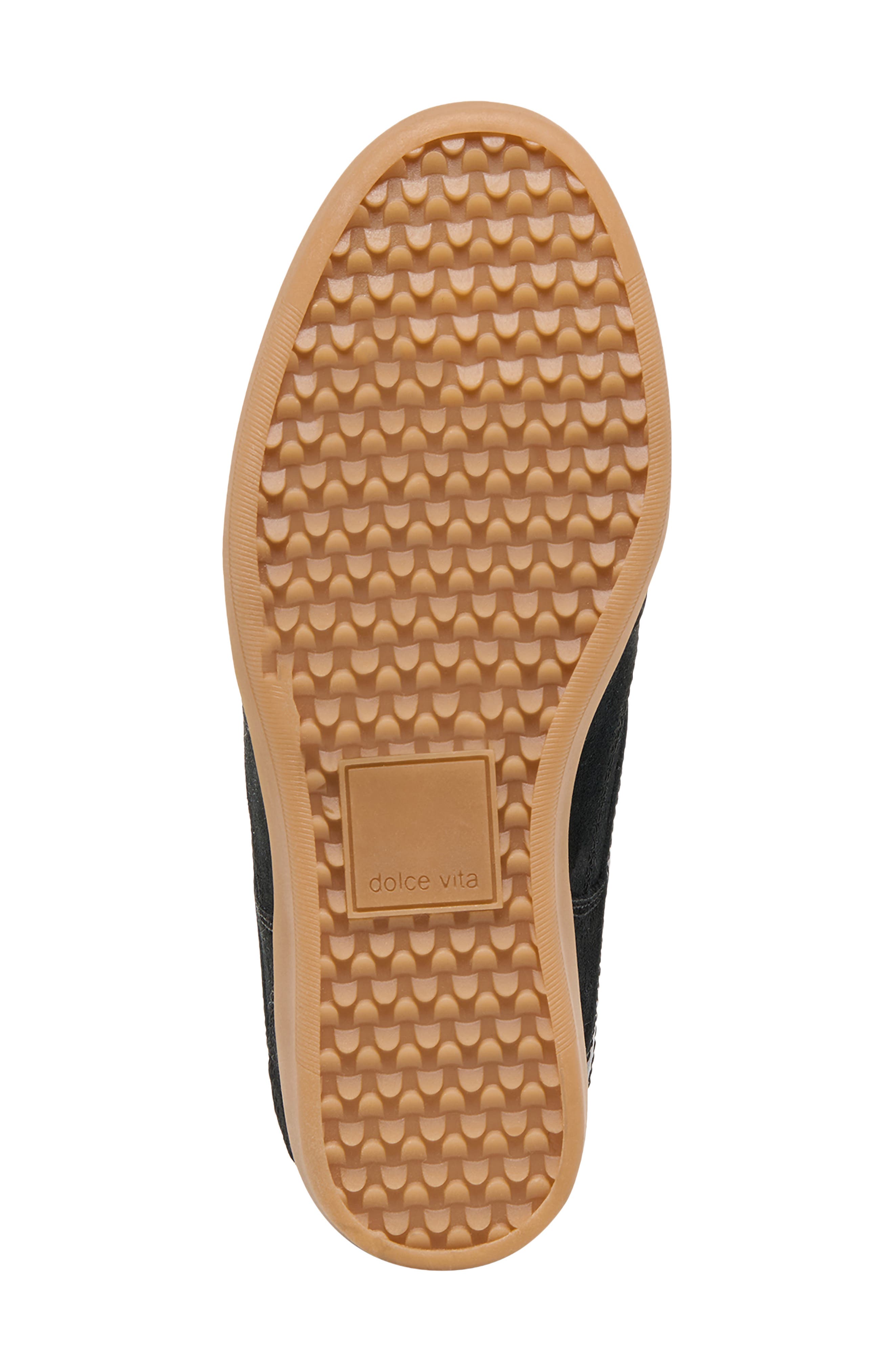 Dolce Vita Issac High Top Wedge Sneaker, Alternate, color, Onyx Suede