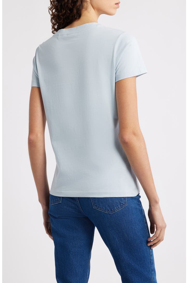 Esogo Crewneck Cotton T-Shirt, Alternate, color, LT PAST/BU