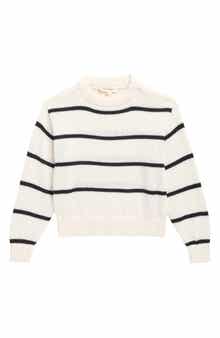 Kids' Stripe Crewneck Sweater