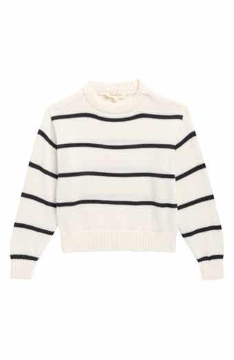 Kids' Stripe Crewneck Sweater