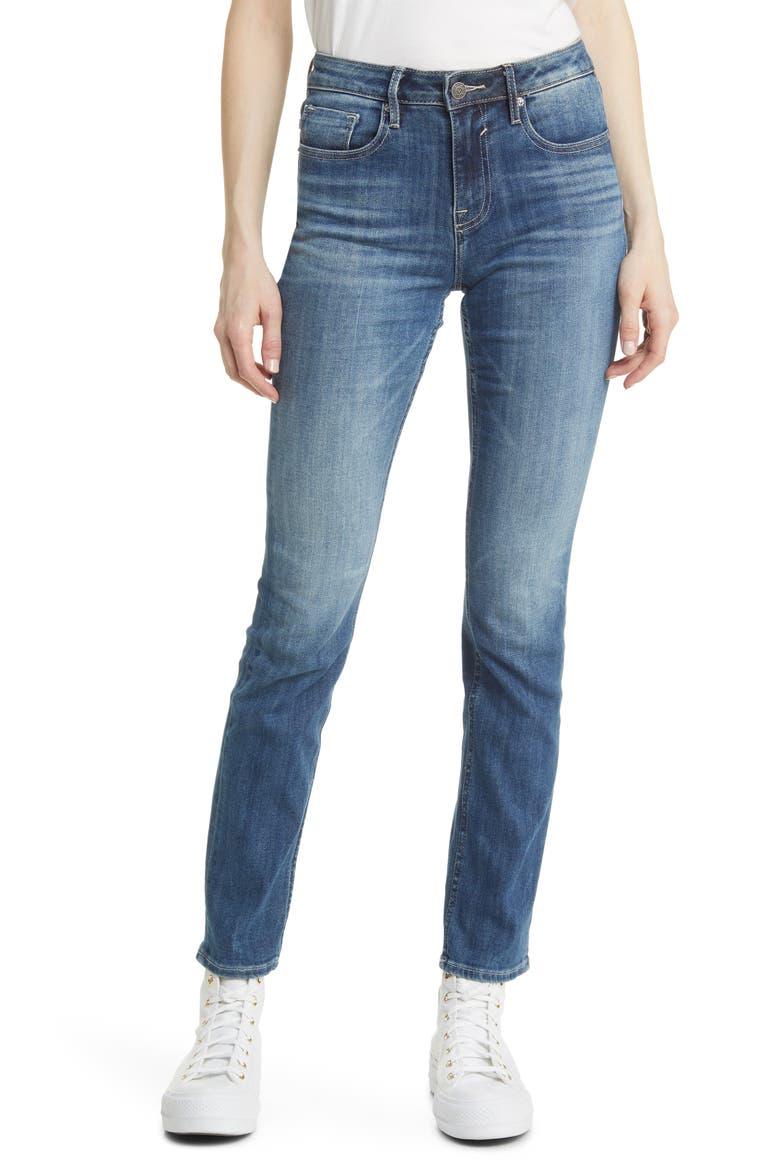 Marley Straight Leg Jeans, Main, color, MEDIUM WASH