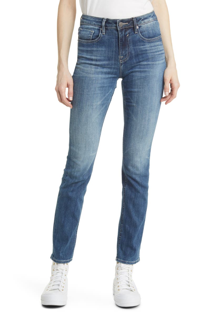 Vigoss Marley Straight Leg Jeans, Main, color, Medium Wash
