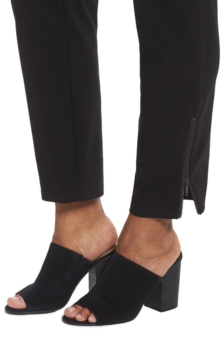 Eileen Fisher Moto Pants, Alternate, color, 