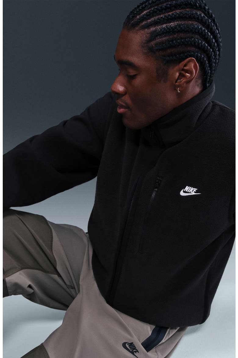 Sportswear Club Winterized Vest, Alternate, color, BLACK/ WHITE