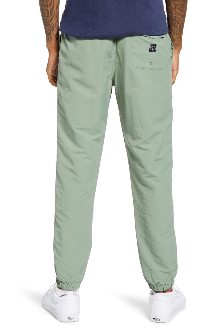 Full Court Nylon Jogger Pants, Alternate, color, SAGE