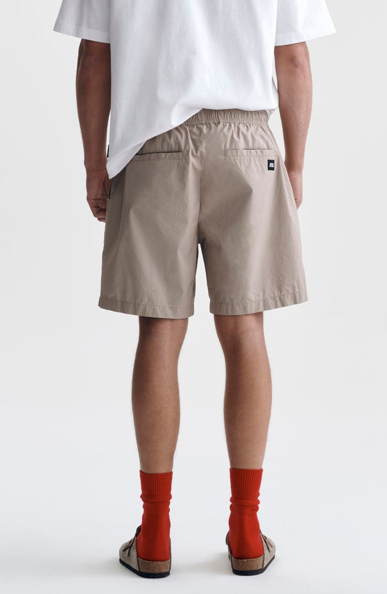 Brooklyn Industries Loose Fit Cotton Elastic Waist Shorts, Alternate, color, 