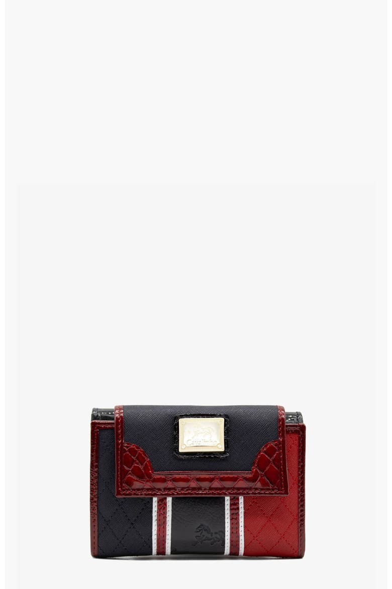 Prestige Wallet 203, Main, color, Navy / White / Red