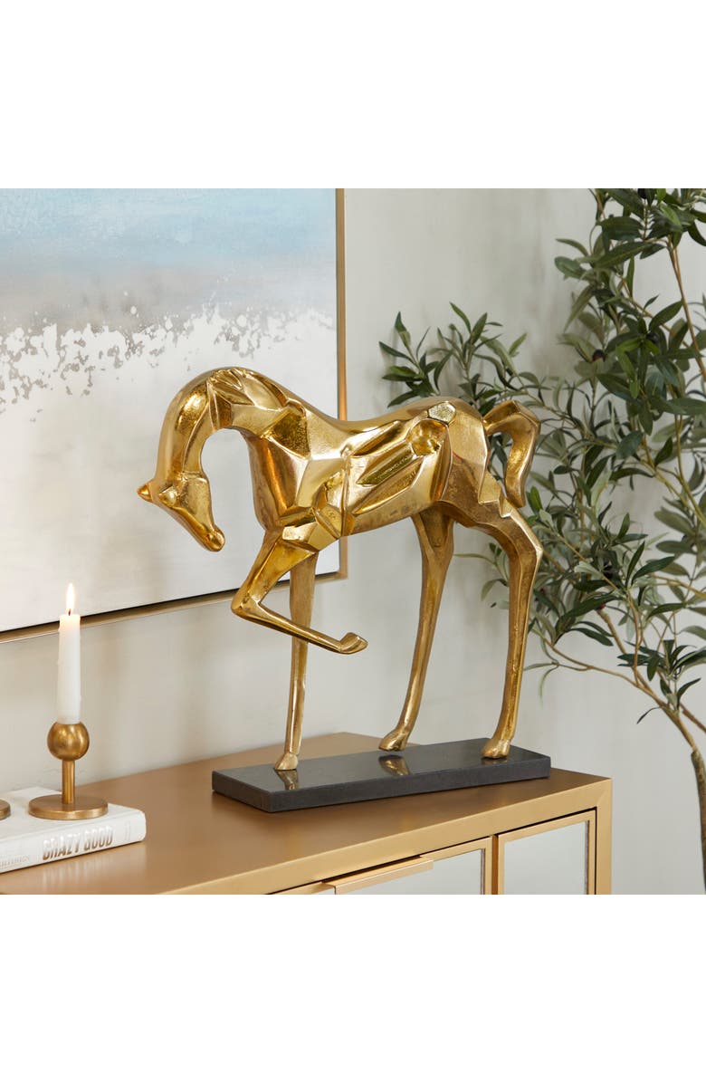 Novogratz The Novogratz Aluminum Horse Statue, Alternate, color, 