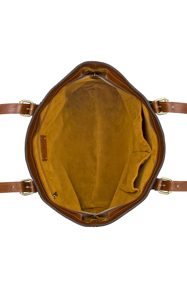 Patricia Nash Arlia Leather Tote Bag, Alternate, color,