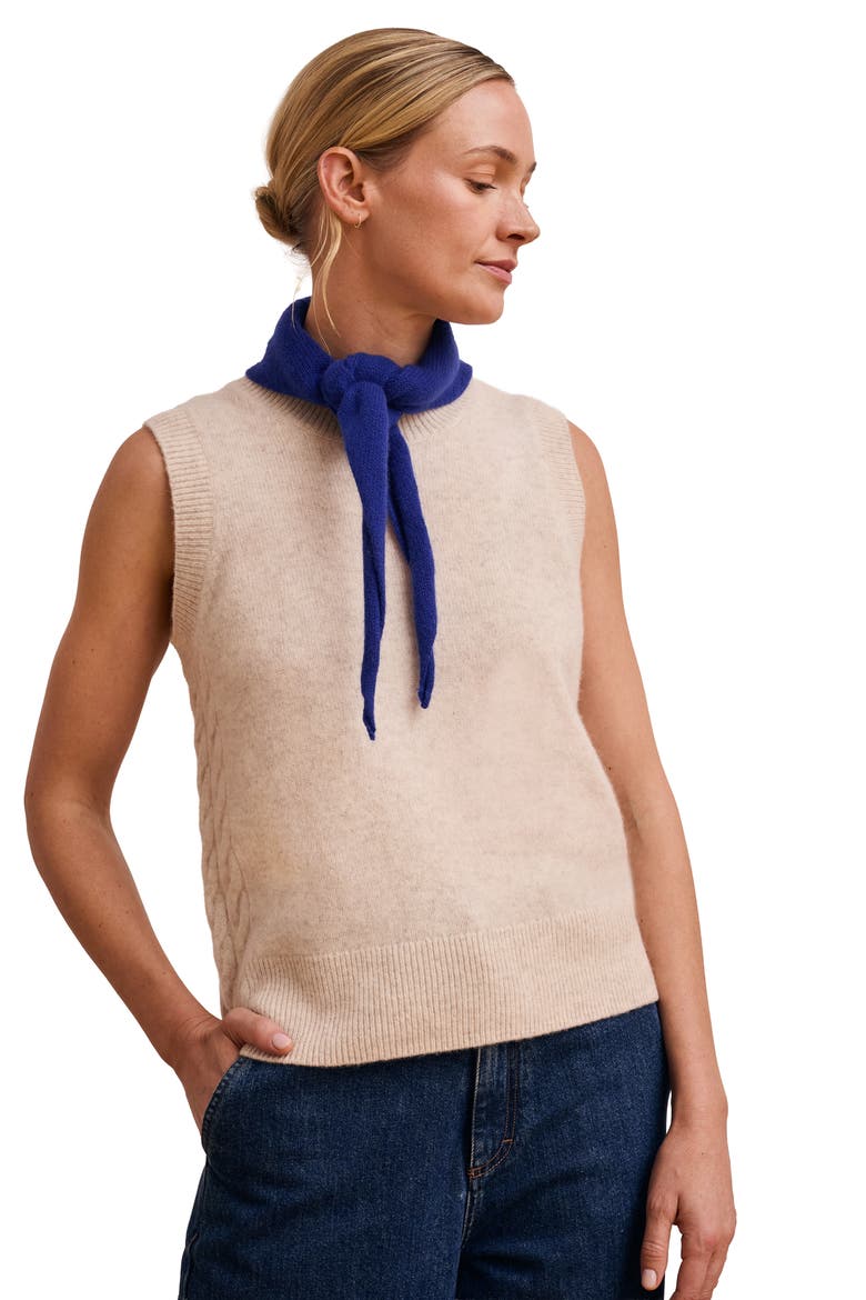 Cable Detail Tank, Main, color, Oatmeal