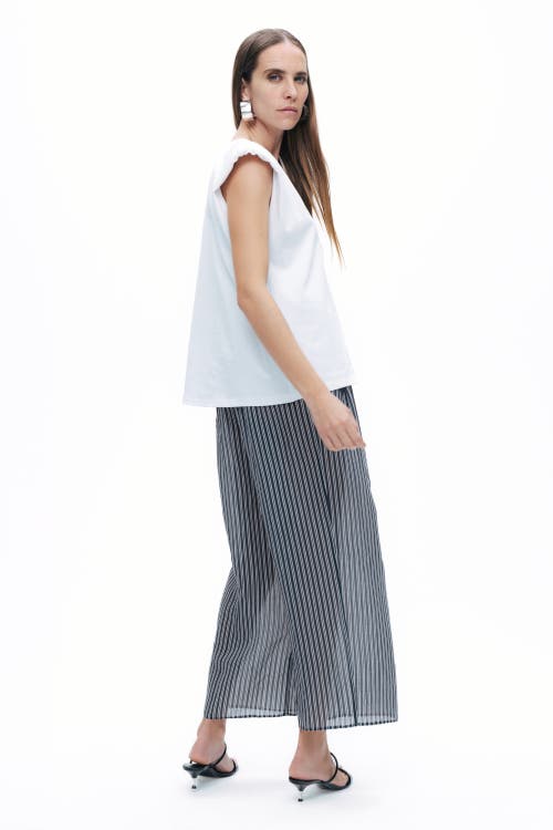 Nocturne V-neck Padded T-shirt In Ivory