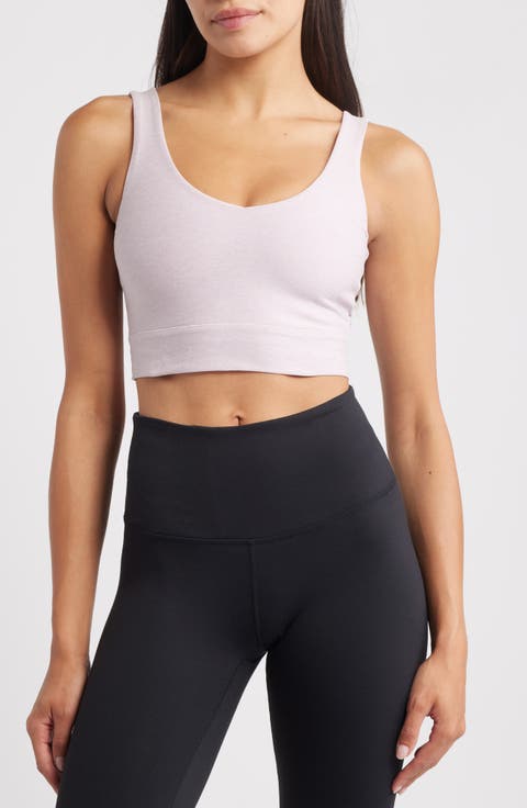 Space Dye Longline Sports Bra