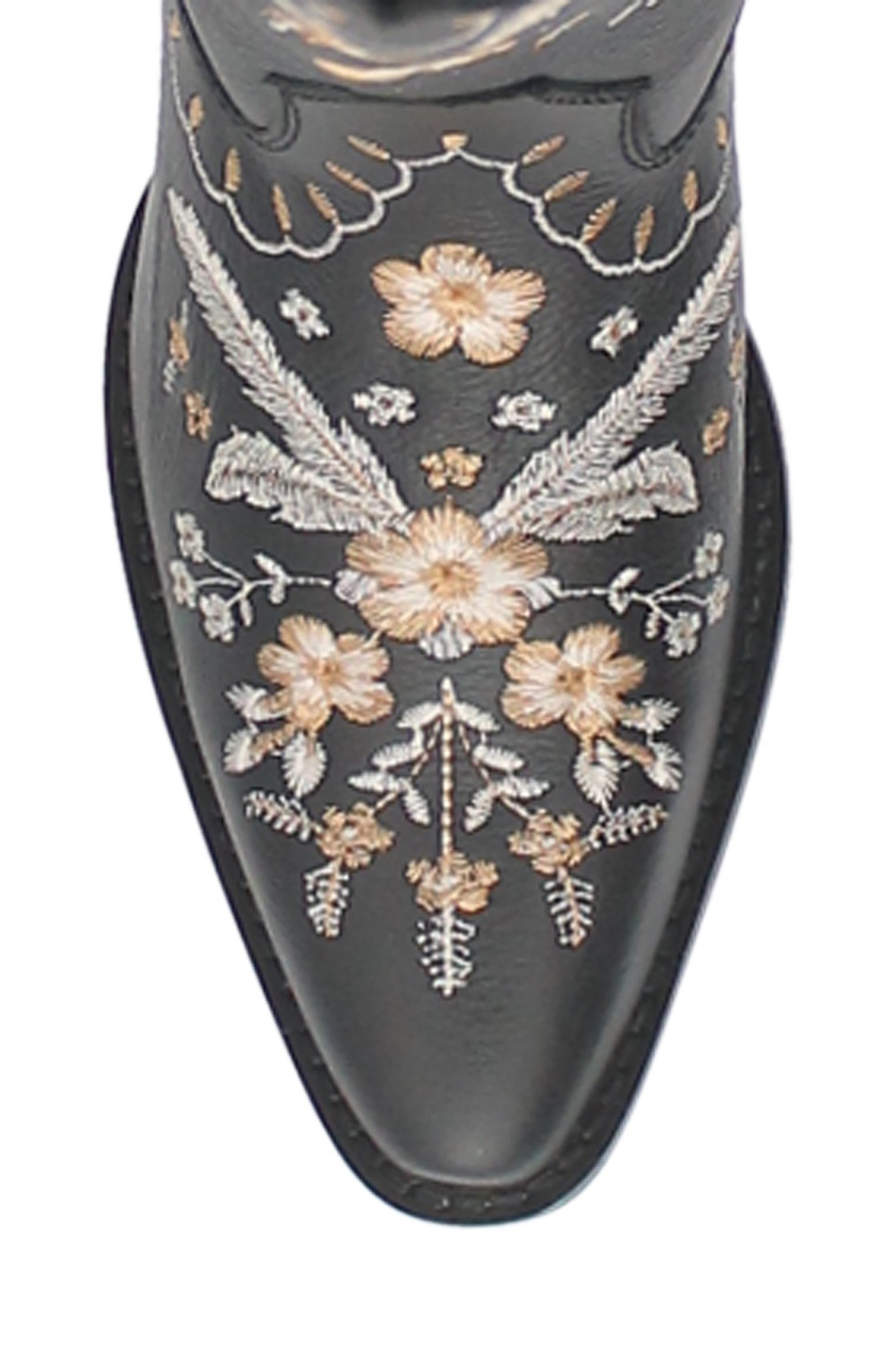 Dingo Full Bloom Western Boot, Alternate, color, Black