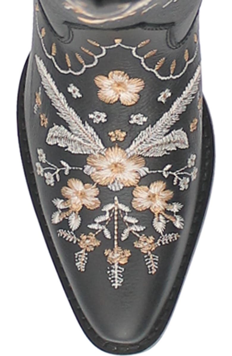 Dingo Full Bloom Western Boot, Alternate, color, Black