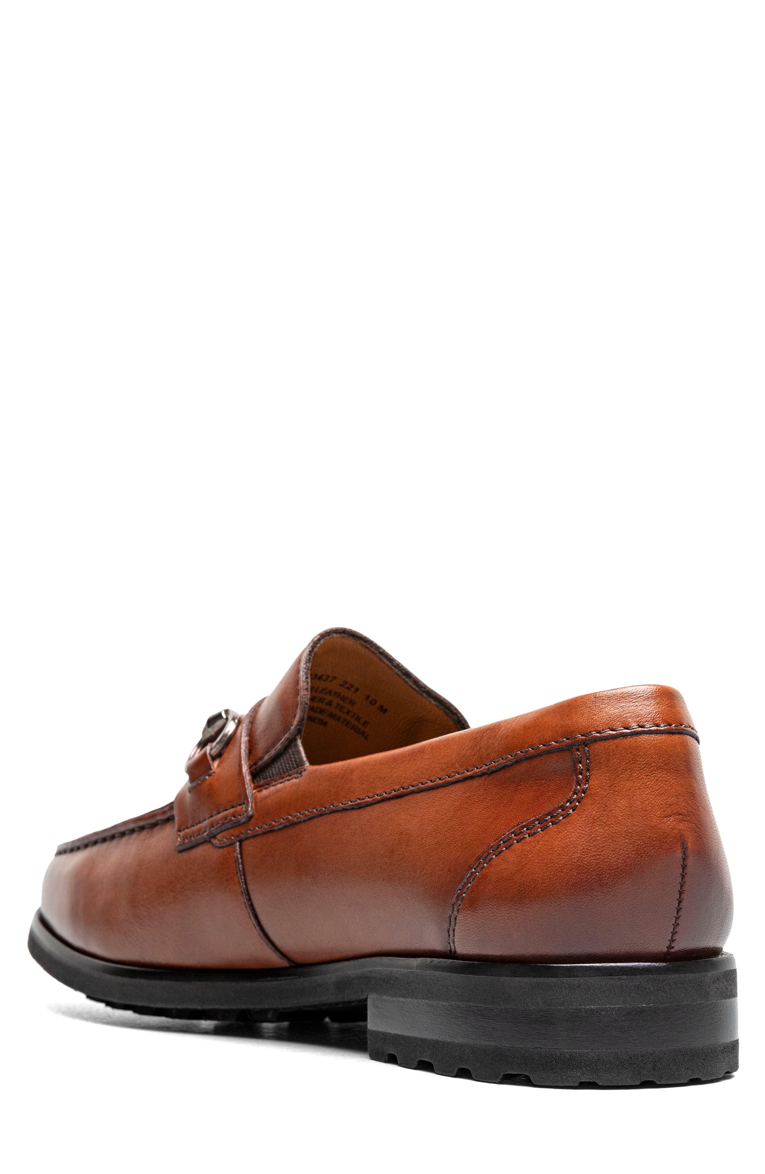 Hawthorne Moc Toe Bit Loafer, Alternate, color, COGNAC