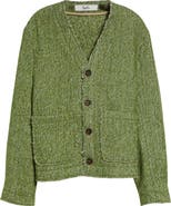 Séfr Pavel Fray Edge Cotton & Virgin Wool Cardigan