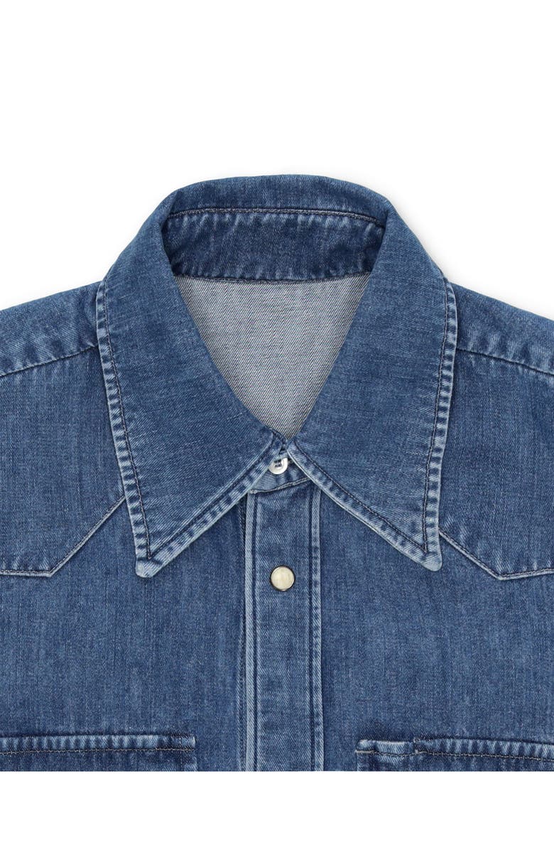 Fortela Yellowstone Stone Wash Denim Shirt, Alternate, color, Multicolor