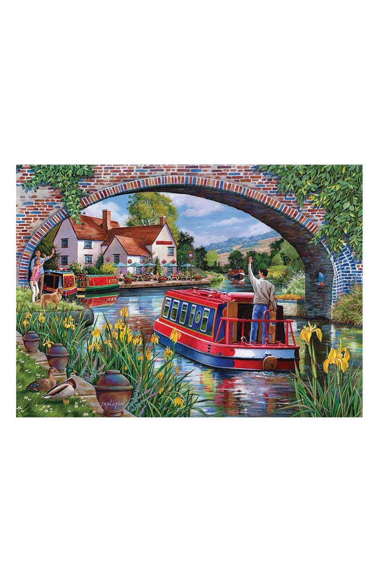 The House of Puzzles Over Under Big 500-Piece Jigsaw Puzzle, Alternate, color, 