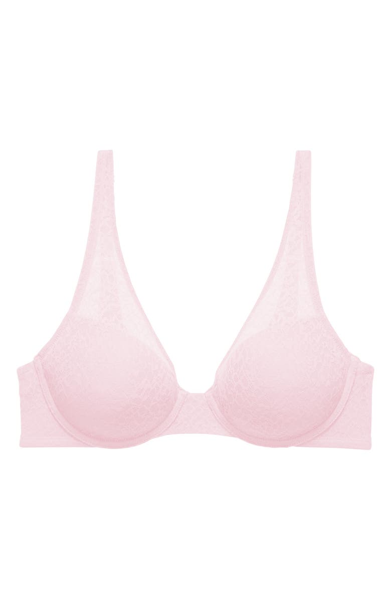 Natori Pretty Smooth Full Fit Smoothing T-Shirt Bra, Alternate, color, Pink Velvt