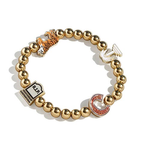 Clemson Tigers Mixed Icon Pisa Bracelet