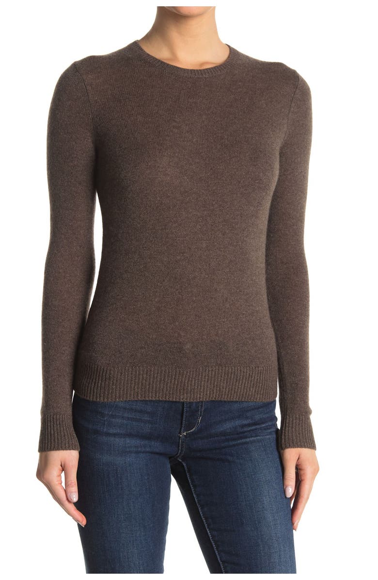 Theory Crewneck Cashmere Sweater, Main, color, 