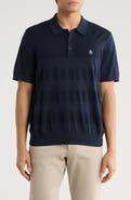 Original Penguin Honeycomb Textured Cotton Polo