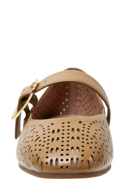 Linea Paolo Miller Mary Jane Flat In Camel