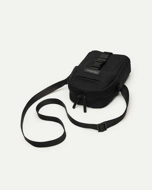 Want Les Essentiels De La Vie Want Les Essentiels Brantford Organic Cotton Canvas Crossbody Bag In Black