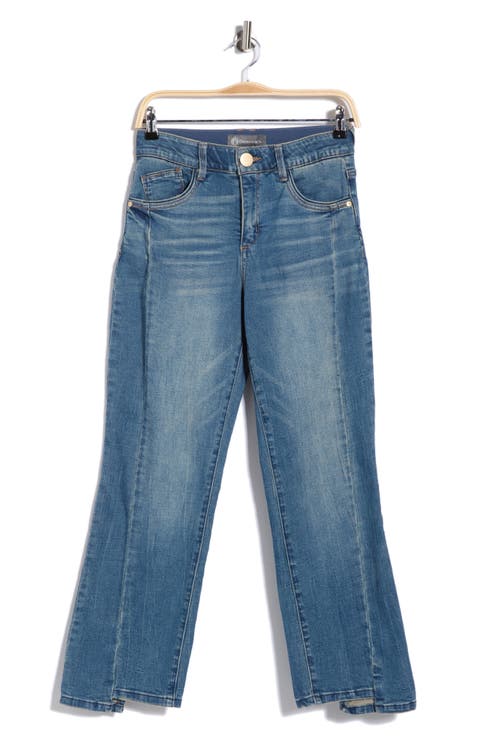 Step Hem Barley Bootleg Jeans