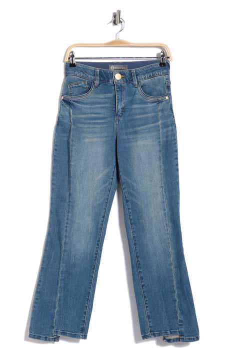 Step Hem Barley Bootleg Jeans
