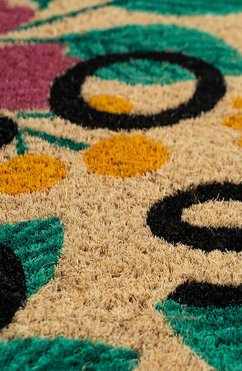 ENTRYWAYS Nice to See You Doormat, Alternate, color, Brown Multi