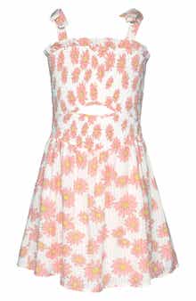 Hannah Banana Kids' Daisy Smocked Sundress