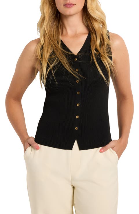 Women's Black Sweater Vest | Nordstrom