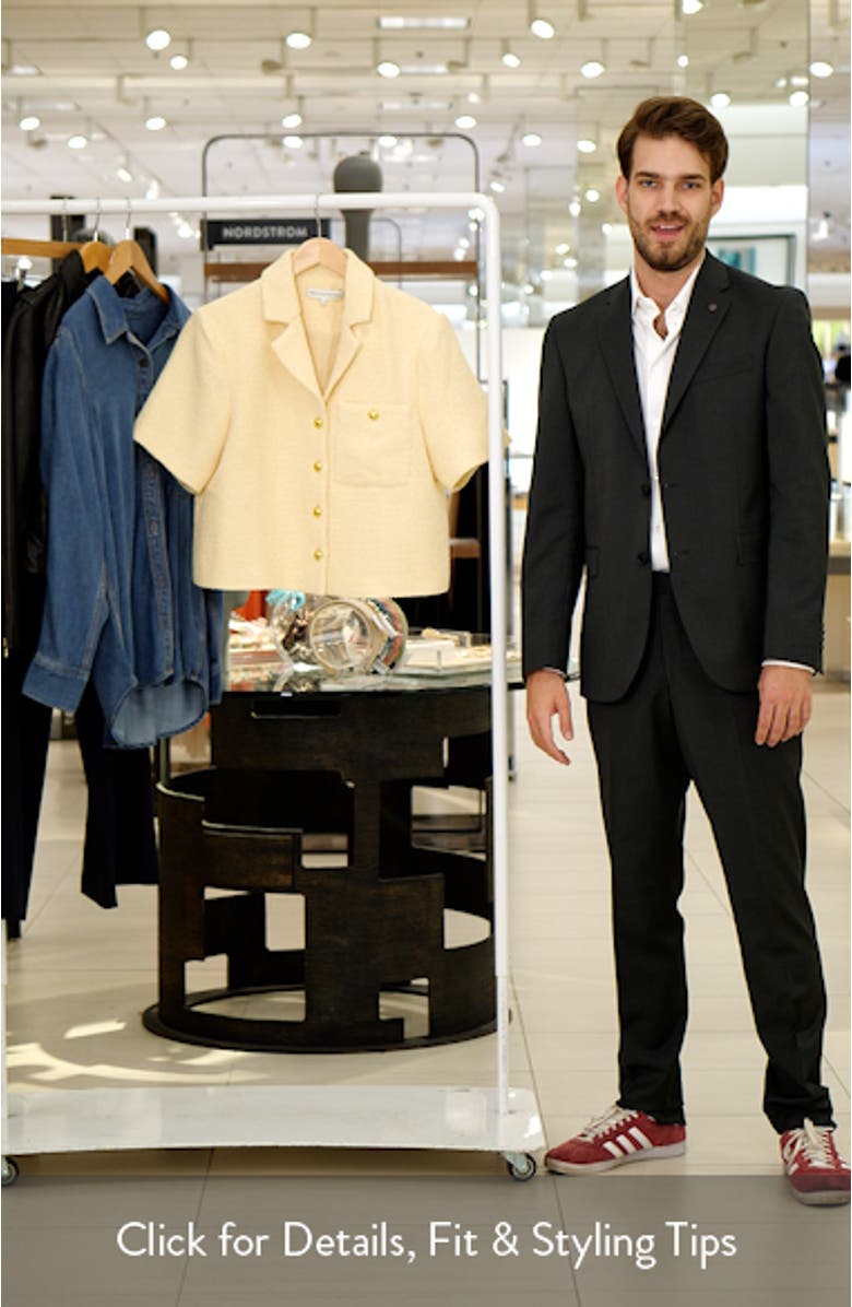 Tweed Short Sleeve Shirt, sales video thumbnail