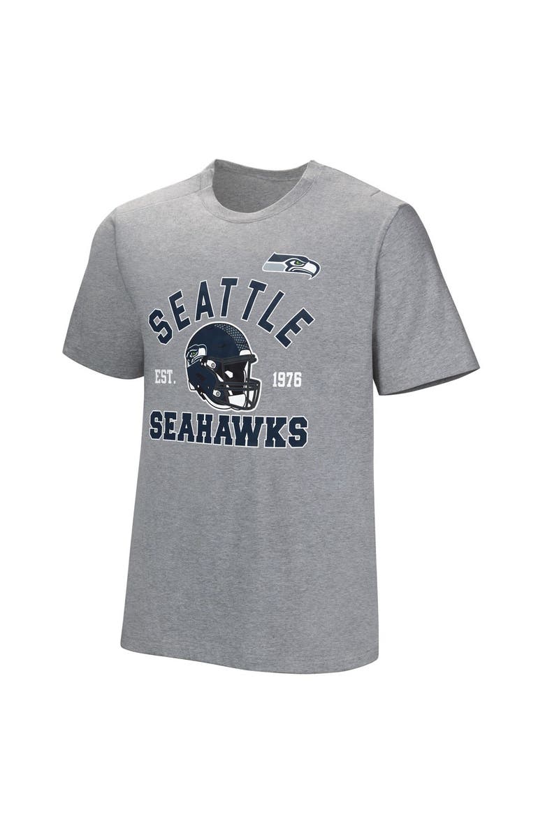 NFL Men's Gray Seattle Seahawks Tackle Adaptive T-Shirt, Alternate, color, Gray