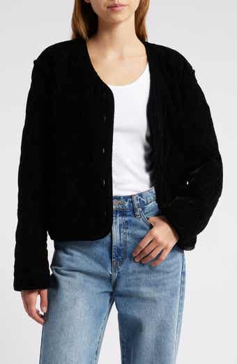 Rails Kiko Quilted Velvet Jacket