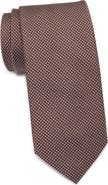 Nordstrom Crandon Micro Jacquard Organic Cotton & Cashmere Tie