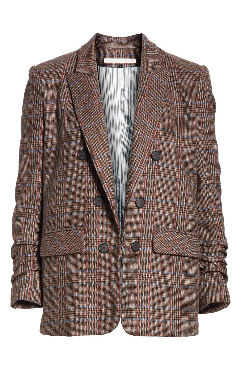 Veronica Beard Beacon Check Dickey Jacket, Alternate, color, 