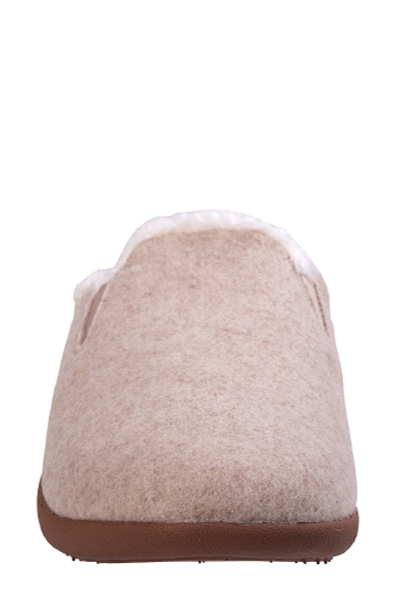Dundee Orthotic Slipper, Alternate, color, EGGNOG