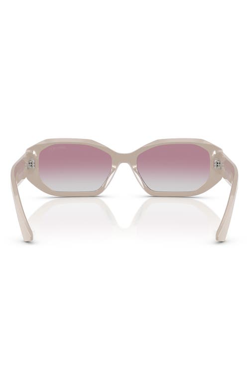 Jimmy Choo Sunglasses In Silver/ash